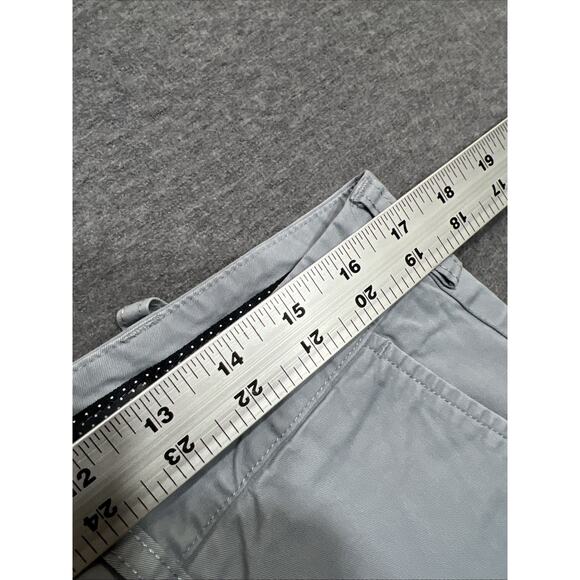 Bonobos Maide Golf Pants Poly Straight Leg Flat Front Gray/Blue Mens Size 34x34 - Picture 7 of 12
